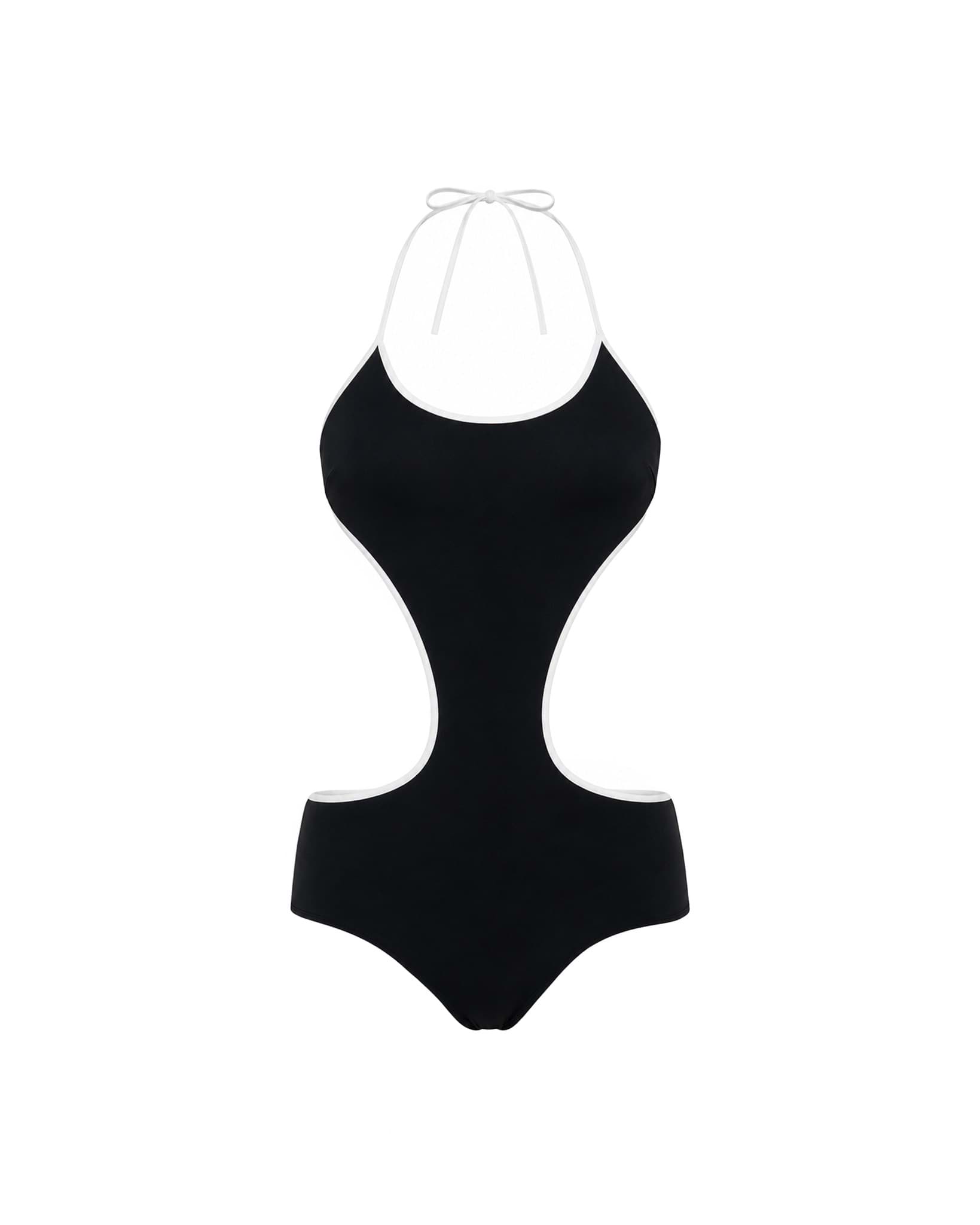Eli Bodysuit in Black resmi